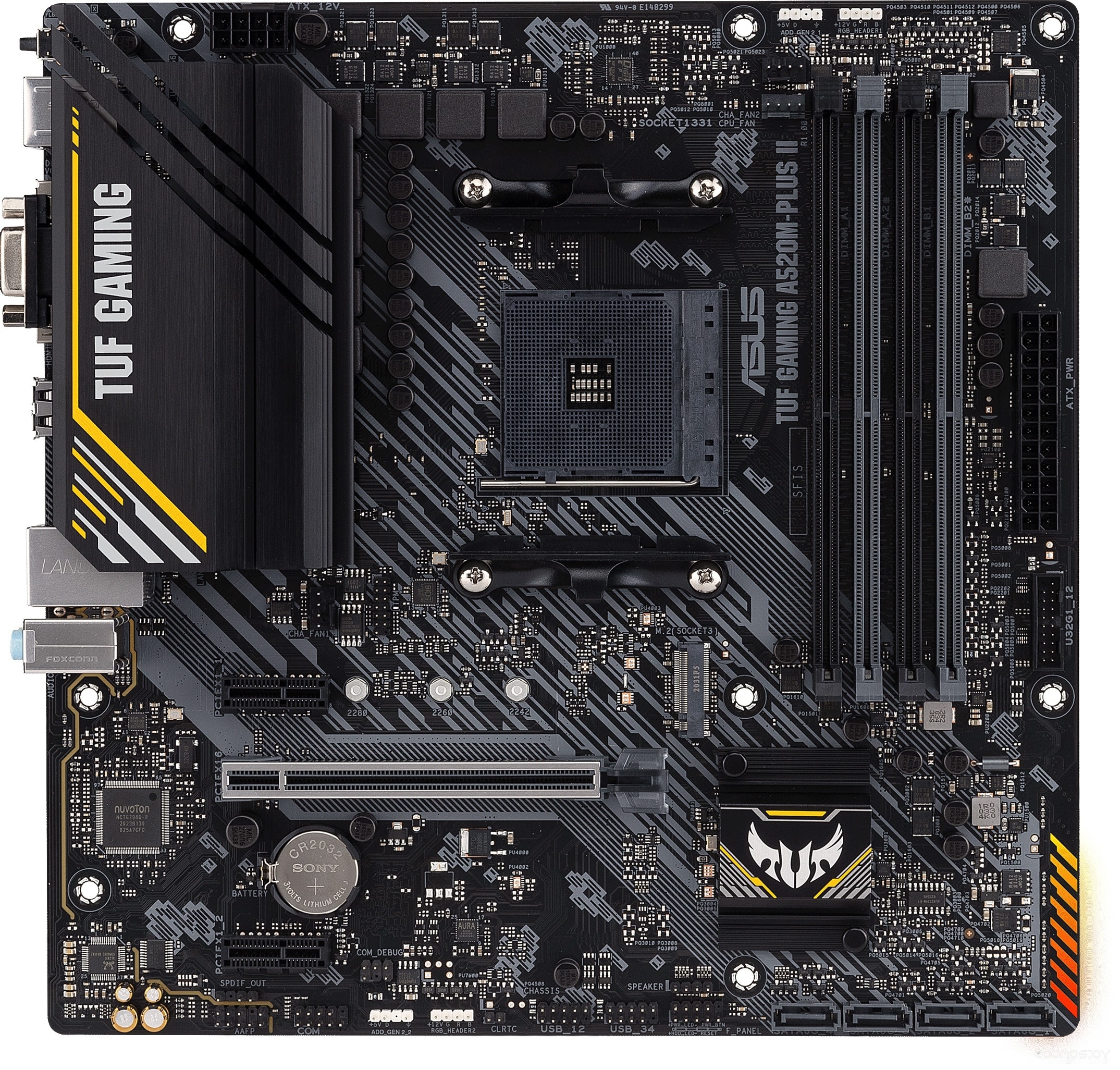 ����������� ����� Asus TUF Gaming A520M-Plus II �  �������� ������� �������