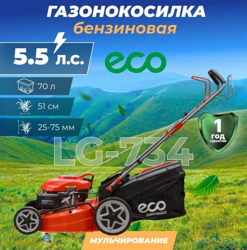 ������������� ���������� Eco LG-734 �  �������� ������� �������