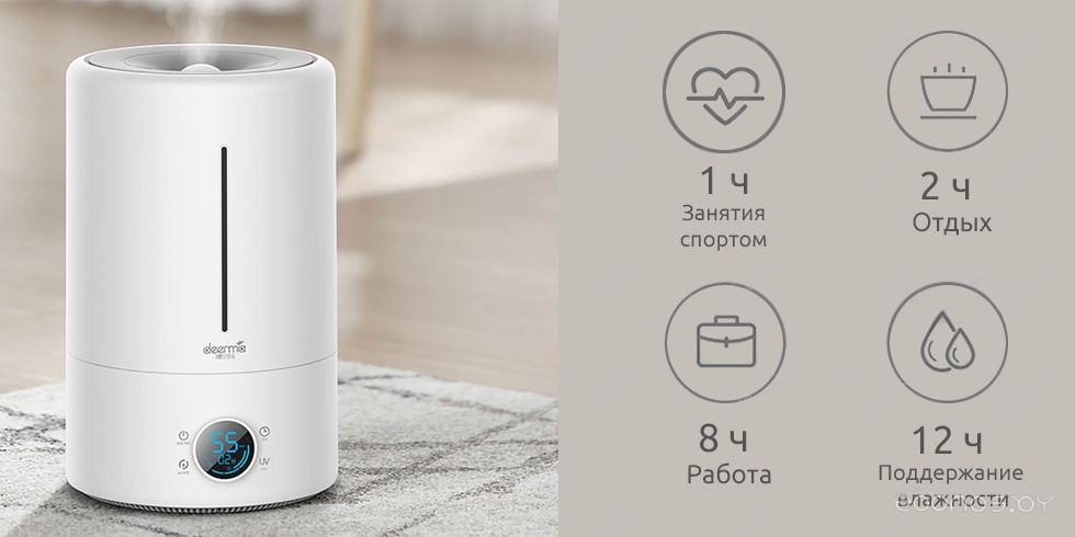 ����������� ������� Deerma DEM-F628S �  �������� ������� �������