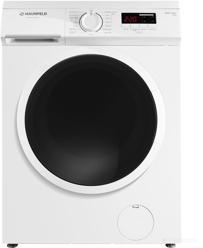 ���������� ������ Maunfeld MFWM127WH05 �  �������� ������� �������