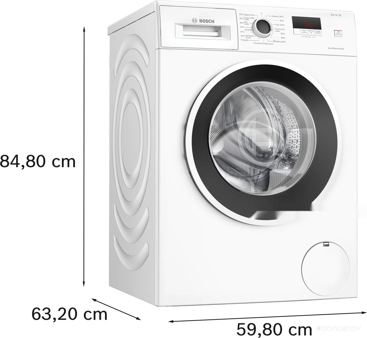 ���������� ������ Bosch Serie 2 WGE02201PL �  �������� ������� �������