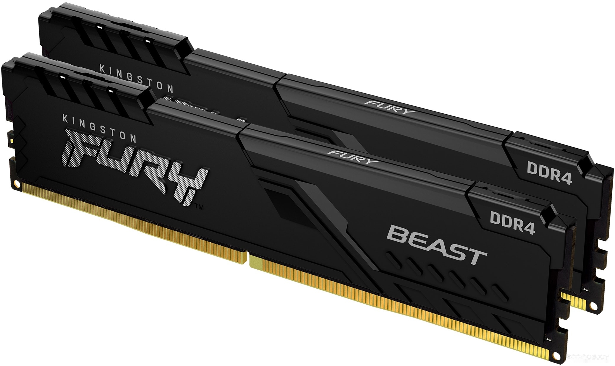 ����������� ������ Kingston FURY Beast 2x8GB DDR4 PC4-28800 KF436C17BBK2/16 �  �������� ������� �������