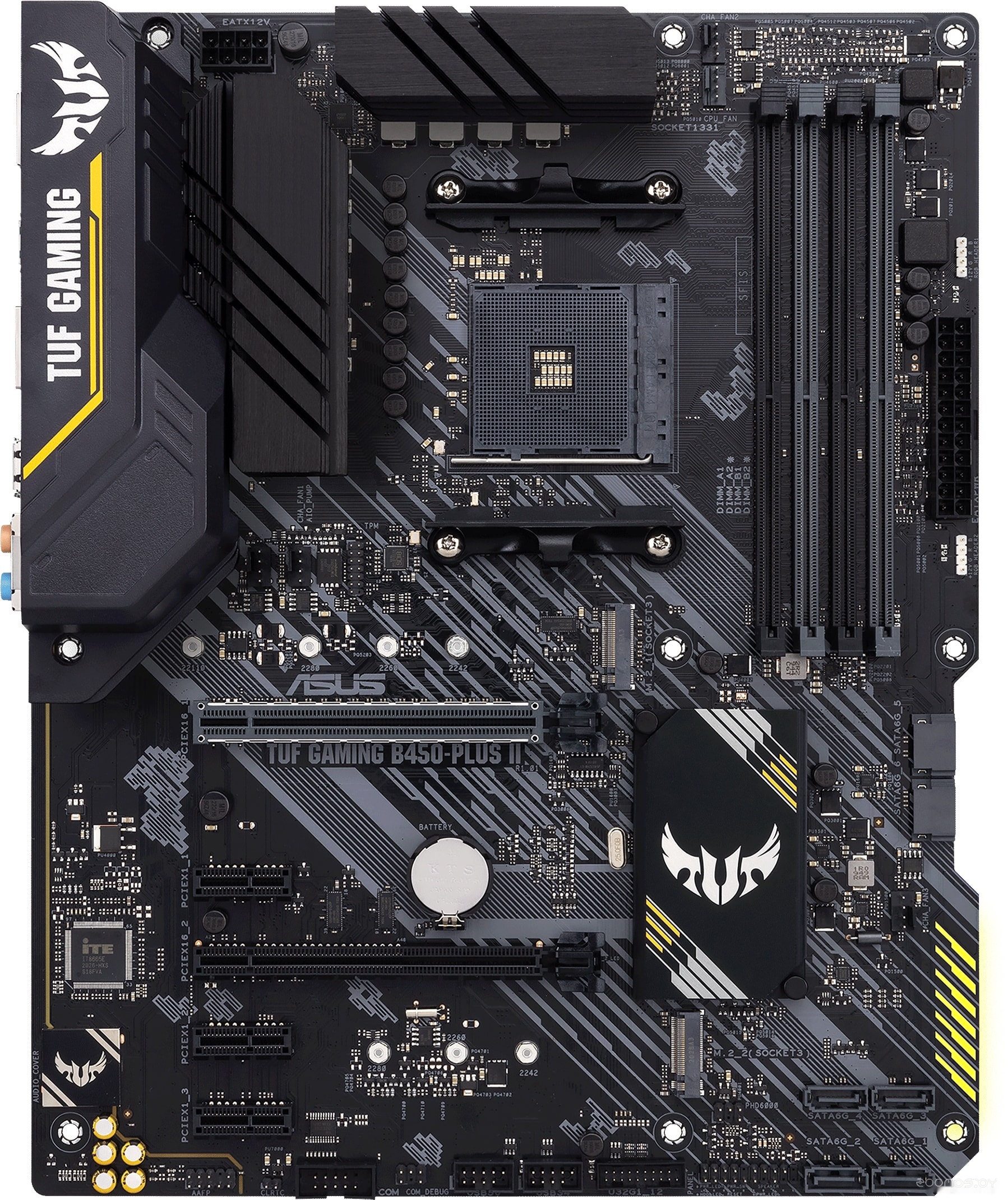 ����������� ����� Asus TUF Gaming B450-PLUS II �  �������� ������� �������