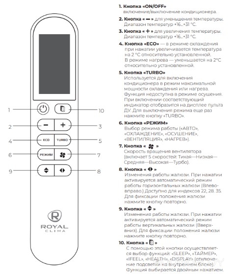 ����������� Royal Clima Gloria Upgrade RC-GL90HN �  �������� ������� �������