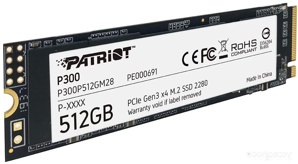 SSD Patriot P300 512GB P300P512GM28 �  �������� ������� �������