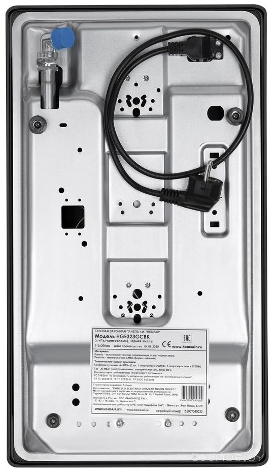 �������� ������ HOMSair HGE323GCBK �  �������� ������� �������