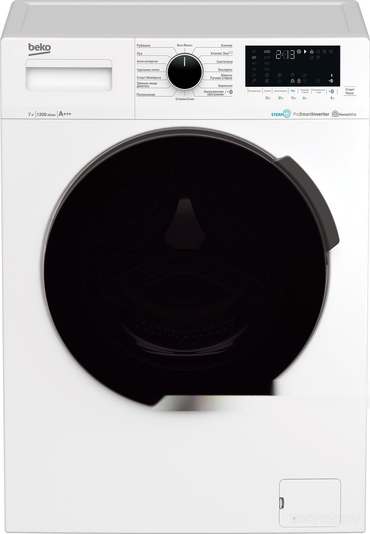 ���������� ������ Beko WSPE7616W �  �������� ������� �������