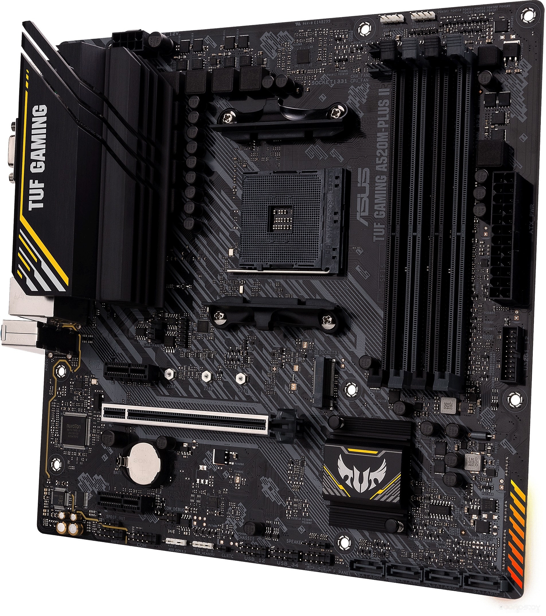 ����������� ����� Asus TUF Gaming A520M-Plus II �  �������� ������� �������