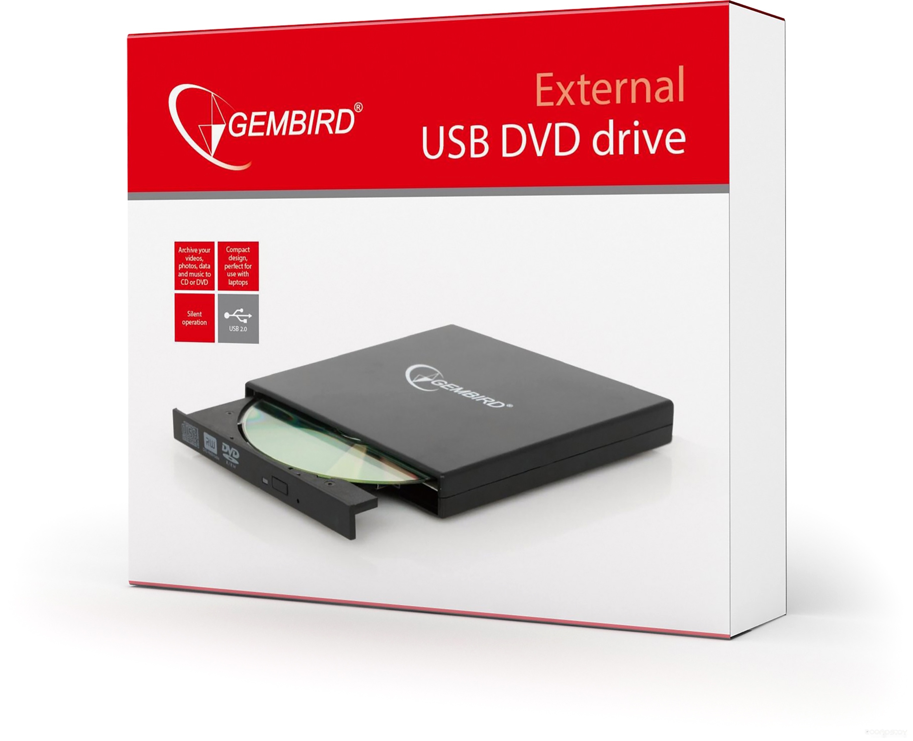 DVD ������ Gembird DVD-USB-02 �  �������� ������� �������