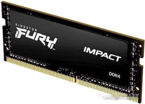 ����������� ������ Kingston FURY Impact 16GB DDR4 SODIMM PC4-25600 KF432S20IB/16 �  �������� ������� �������