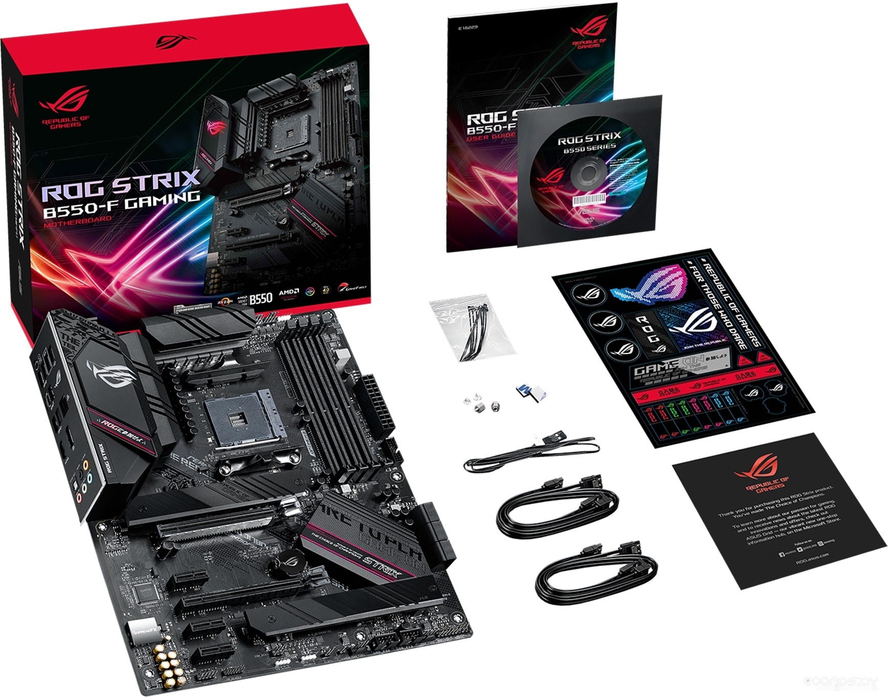����������� ����� Asus ROG STRIX B550-F Gaming �  �������� ������� �������