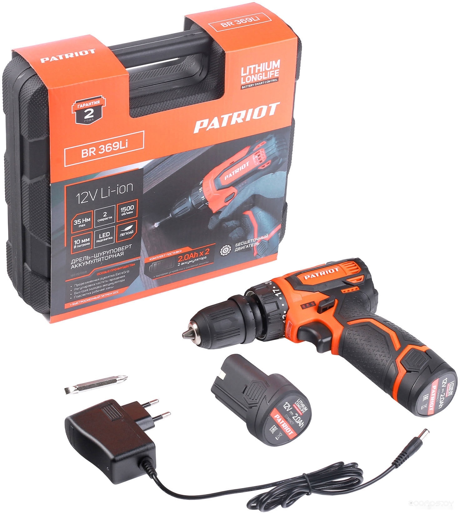 �����-���������� Patriot BR 369Li 180201369 (� 2-�� ���, ����) �  �������� ������� �������