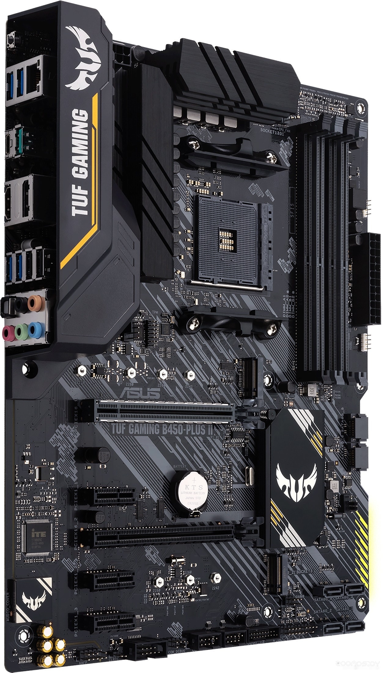 ����������� ����� Asus TUF Gaming B450-PLUS II �  �������� ������� �������