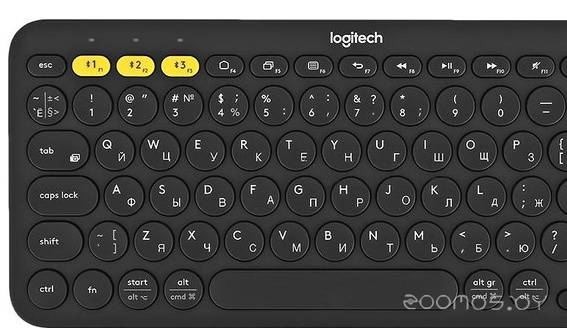 ���������� Logitech K380 Multi-Device Dark Grey Bluetooth �  �������� ������� �������