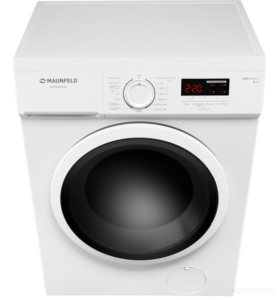 ���������� ������ Maunfeld MFWM106WH05 �  �������� ������� �������