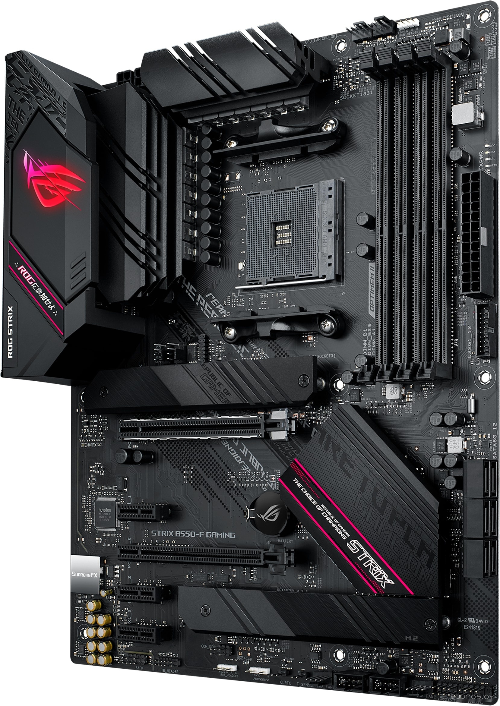 ����������� ����� Asus ROG STRIX B550-F Gaming �  �������� ������� �������