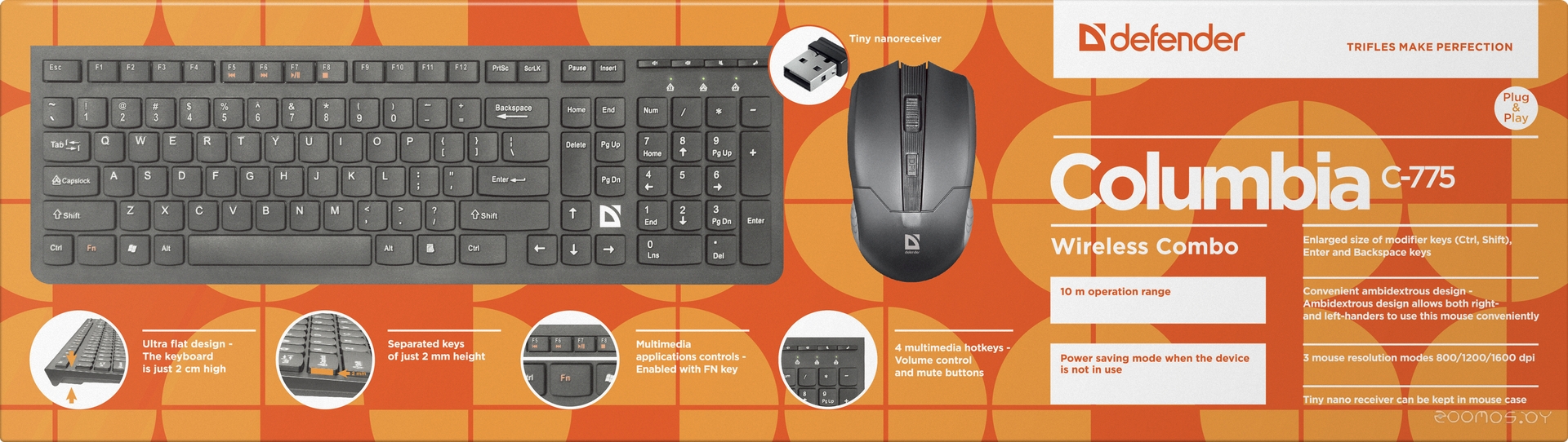 ���������� + ���� Defender Columbia C-775 �  �������� ������� �������