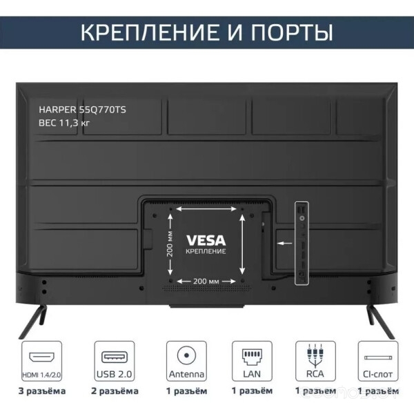 ��������� HARPER 55Q770TS �  �������� ������� �������