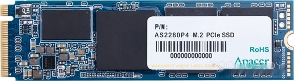 SSD Apacer AS2280P4 512GB AP512GAS2280P4-1 �  �������� ������� �������