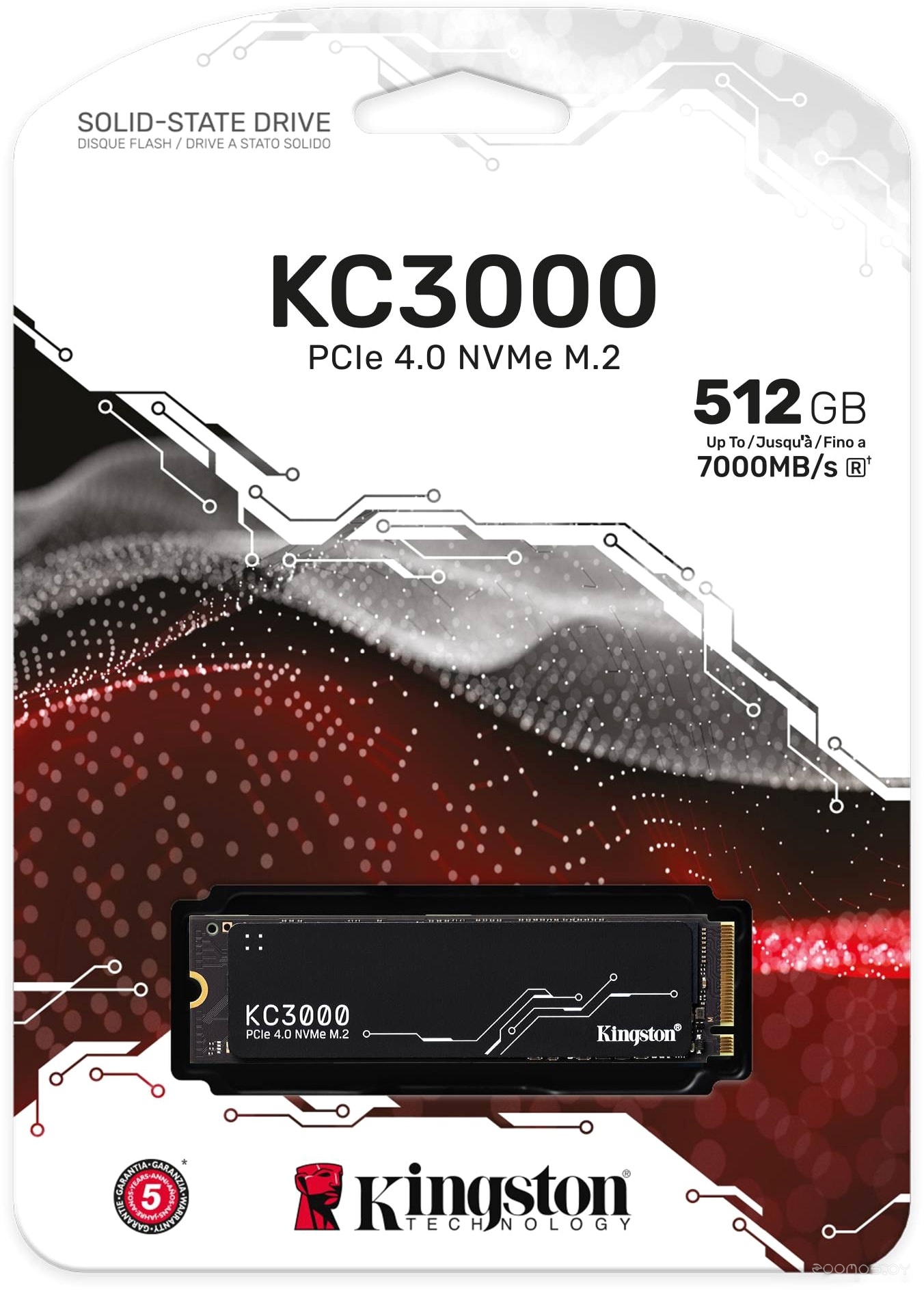 SSD Kingston KC3000 512GB SKC3000S/512G �  �������� ������� �������