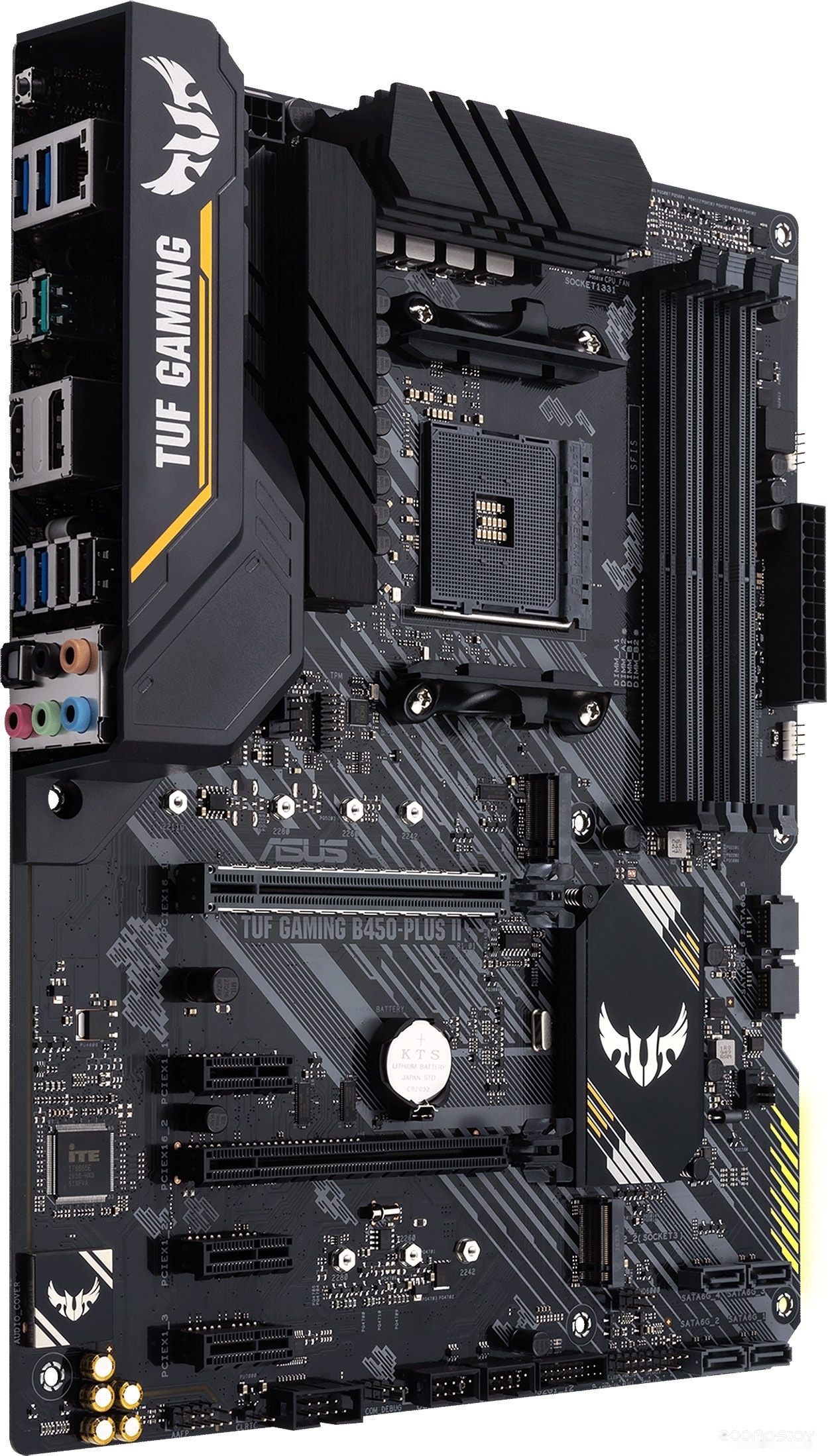 ����������� ����� Asus TUF Gaming B450-PLUS II �  �������� ������� �������