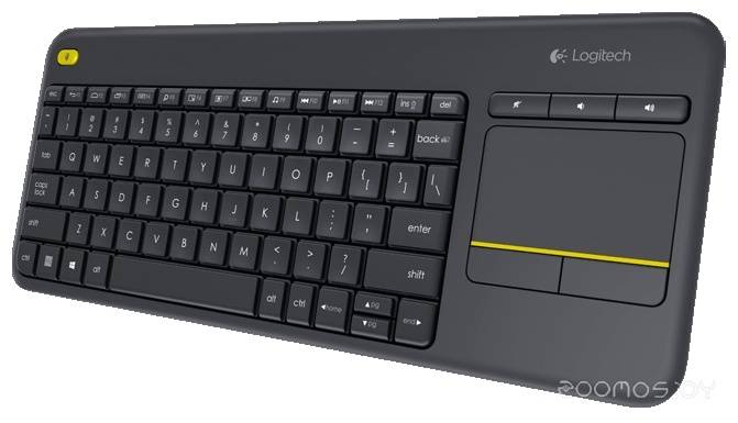 ���������� Wireless Touch Keyboard K400 Plus Black USB �  �������� ������� �������
