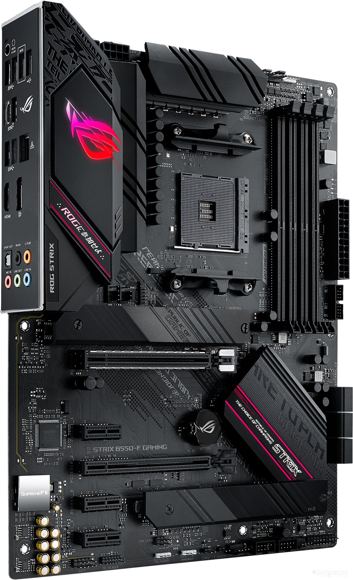 ����������� ����� Asus ROG STRIX B550-F Gaming �  �������� ������� �������