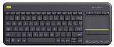 ���������� Wireless Touch Keyboard K400 Plus Black USB �  �������� ������� �������